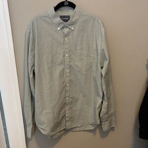 Bonobos Men's Light Gray Casual Button-Down Shirt